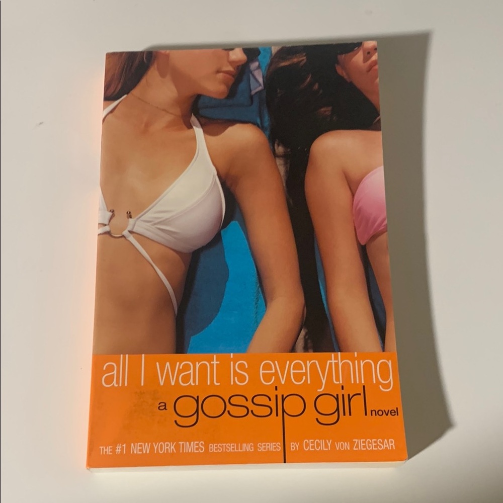 📚Gossip Girl: All I Want Is Everything - Novel by Cecily von Ziegesar